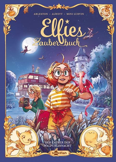 Cover Art for ELFIES ZAUBERBUCH