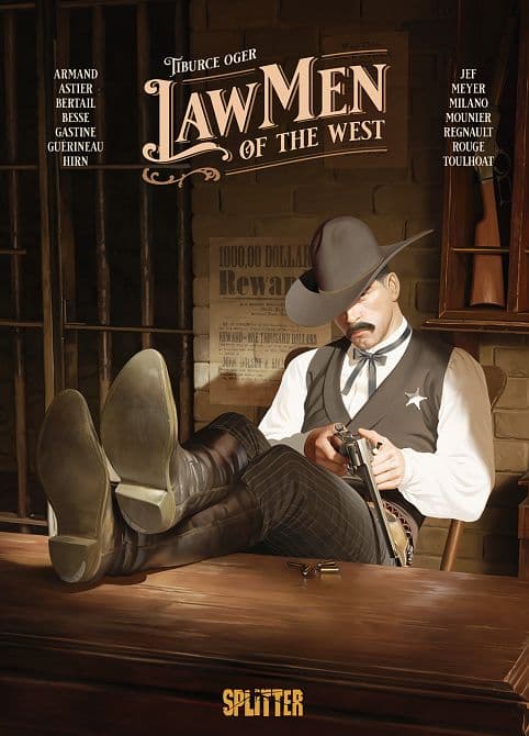 Cover Art for LAWMEN OF THE WEST