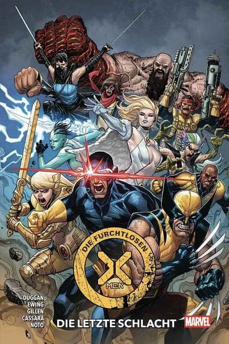 Cover Art for DIE FURCHTLOSEN X-MEN PAPERBACK ( HC )