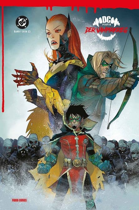 Cover Art for DC-HORROR: DER VAMPIRKRIEG 1 ( VON 2 ) ( HC )
