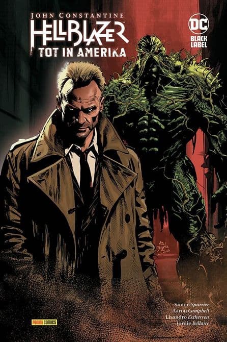 Cover Art for JOHN CONSTANTINE-HELLBLAZER: TOT IN AMERIKA ( HC )