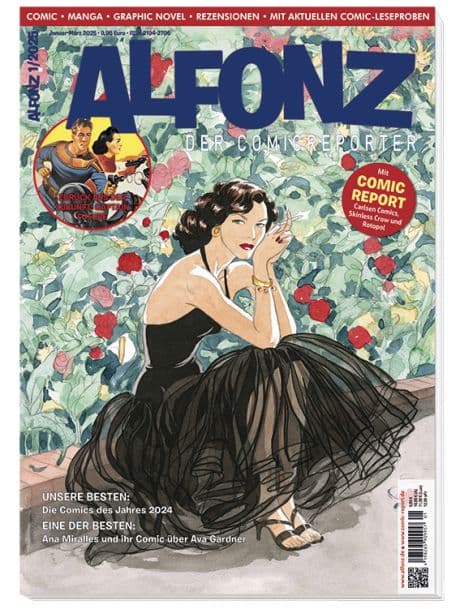 Cover Art for ALFONZ-DER COMICREPORTER