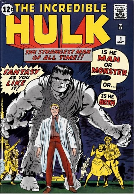 Cover Art for THE MARVEL COMIC LIBRARY: HULK ( Taschen Verlag )