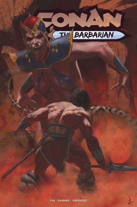 Cover Art for CONAN THE BARBARIAN