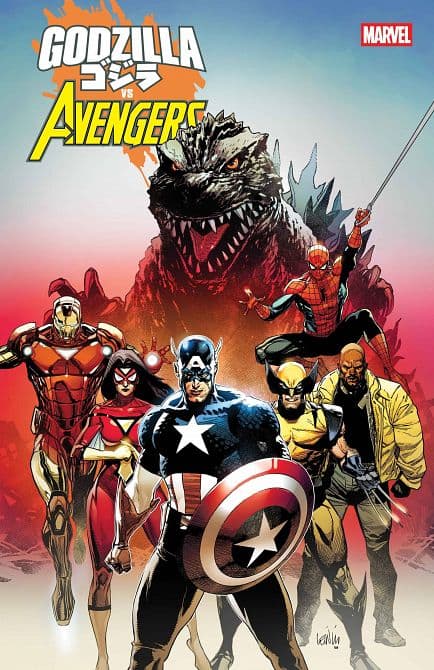 Cover von GODZILLA VS AVENGERS #1
