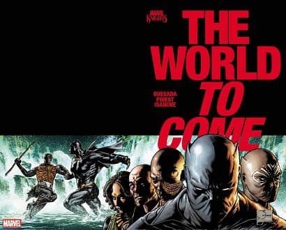 Cover Art for MARVEL KNIGHTS THE WORLD TO COME