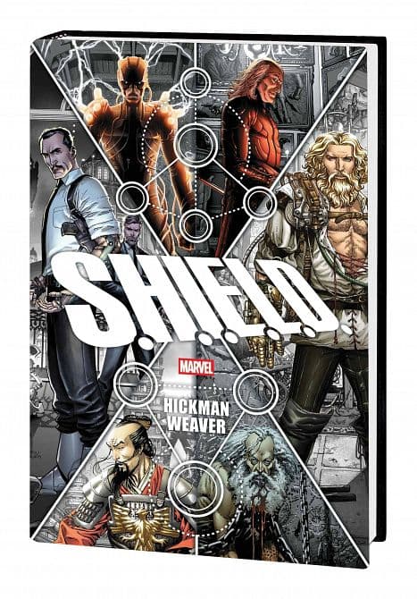 Cover Art for SHIELD BY HICKMAN & WEAVER OMNIBUS HC DUSTIN WEAVER DM VARIANT