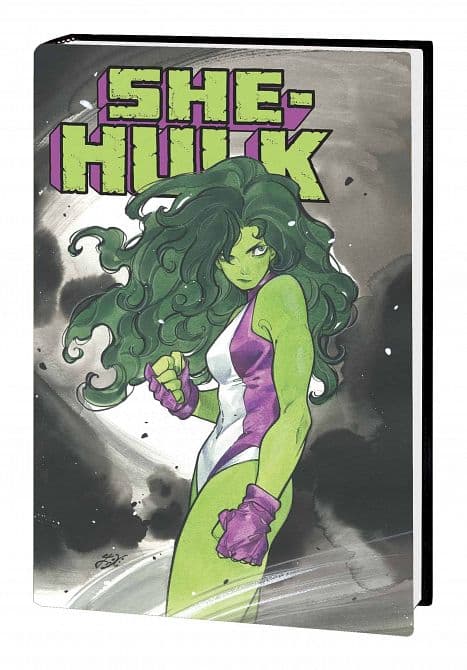 Cover Art for SHE-HULK BY RAINBOW ROWELL OMNIBUS HC PEACH MOMOKO DM VARIANT