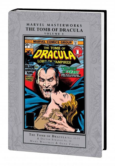 Cover Art for MARVEL MASTERWORKS TOMB OF DRACULA HC VOL 05