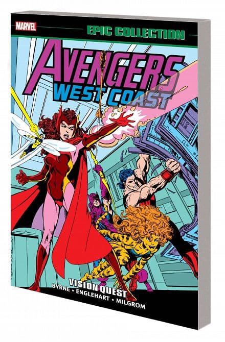 Cover Art for AVENGERS WEST COAST EPIC COLLECT TP VOL 04 VISION QUEST