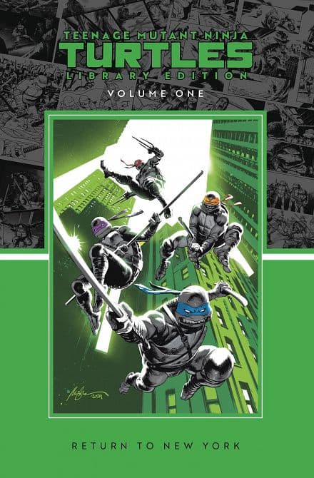 Cover Art for TEENAGE MUTANT NINJA TURTLES HC VOL 01 RETURN LIBRARY EDITION