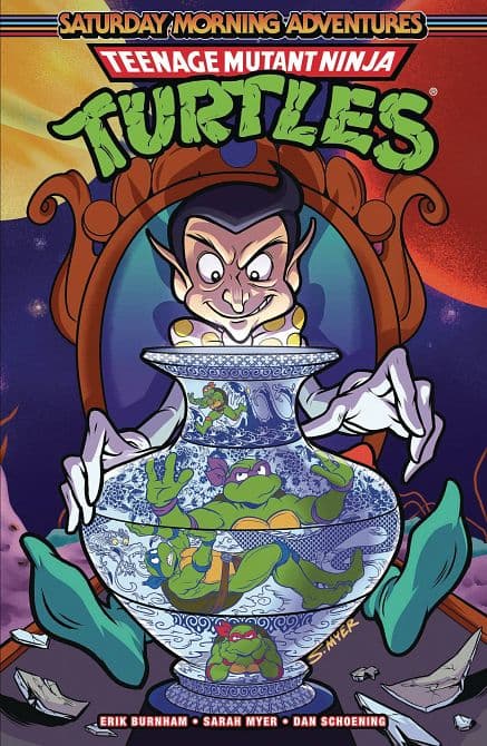 Cover Art for TMNT SATURDAY MORNING ADVENTURES TP VOL 05