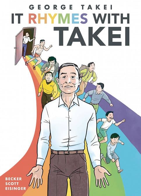 Cover Art for IT RHYMES WITH TAKEI HC