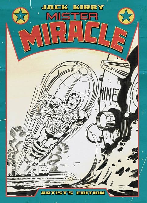 Cover Art for JACK KIRBYS MISTER MIRACLE ARTISTS EDITION HC
