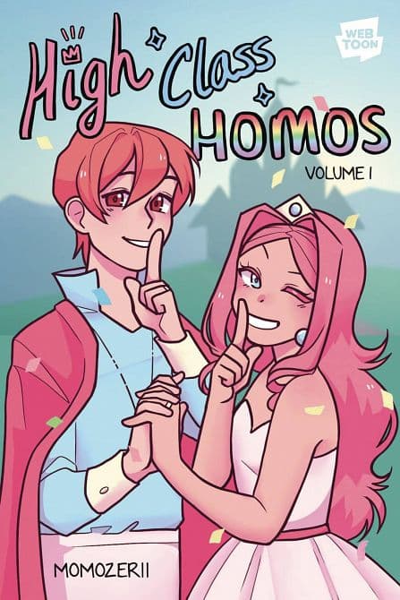 Cover Art for HIGH CLASS HOMOS GN BOOK 01