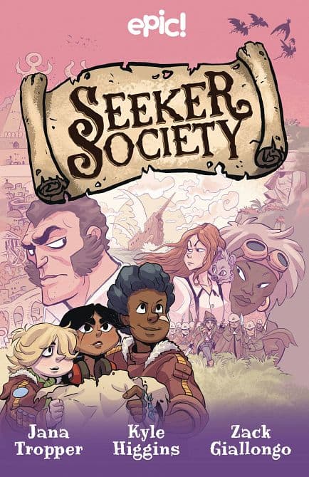 Cover Art for SEEKER SOCIETY GN