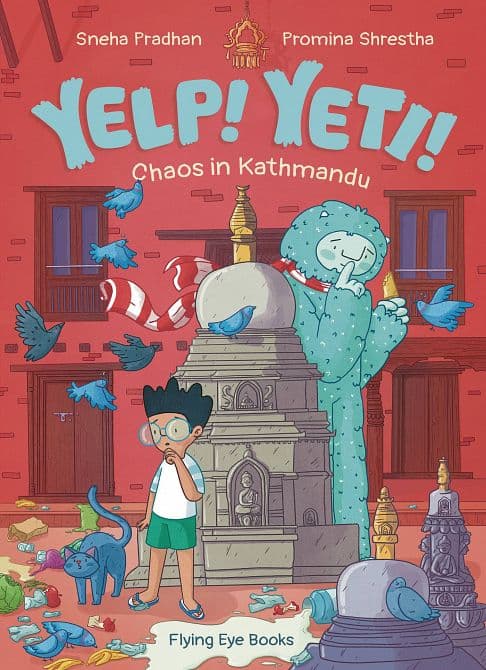 Cover Art for YELP YETI CHAOS IN KATHMANDU GN