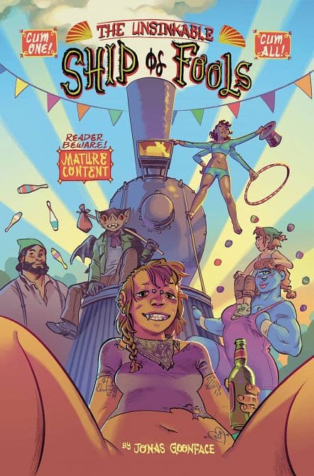 Cover Art for UNSINKABLE SHIP OF FOOLS GN