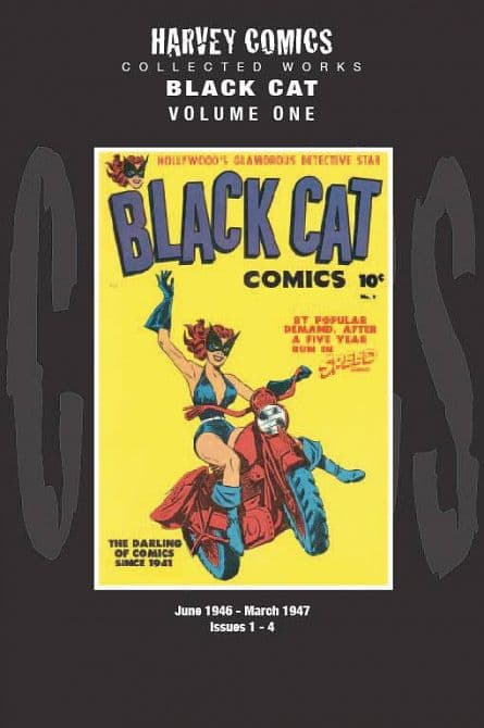 Cover Art for HARVEY BLACK CAT COMICS HC VOL 01