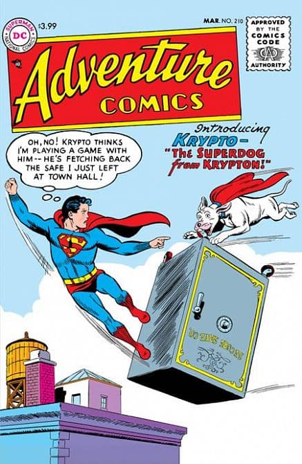 Cover Art for ADVENTURE COMICS FACSIMILE EDITION