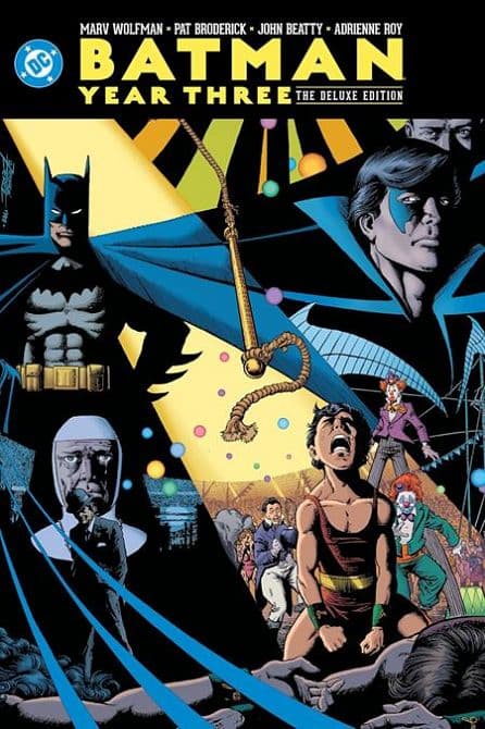 Cover Art for BATMAN YEAR THREE THE DELUXE EDITION HC