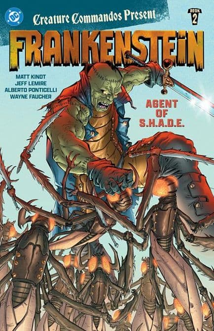 Cover Art for CREATURE COMMANDOS PRESENT FRANKENSTEIN AGENT OF SHADE TP BOOK 02