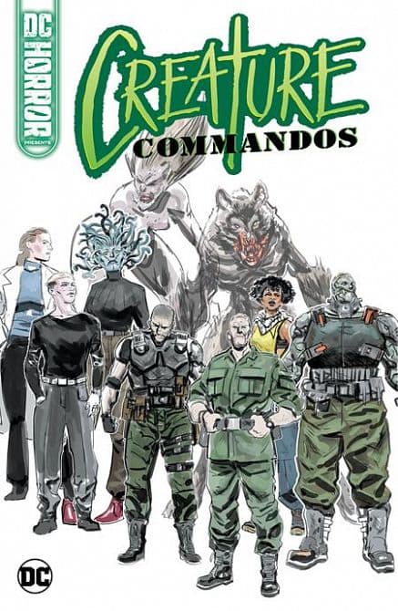 Cover Art for DC HORROR PRESENTS CREATURE COMMANDOS TP