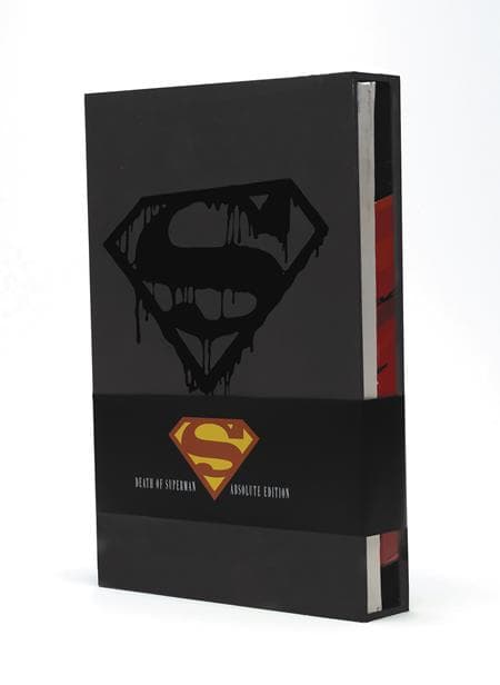 Cover Art for DEATH OF SUPERMAN ABSOLUTE EDITION HC BOOK MARKET EDITION