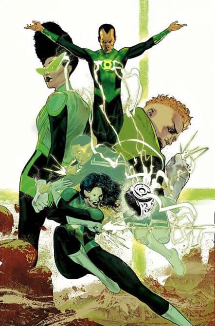 Cover Art for GREEN LANTERN CORPS