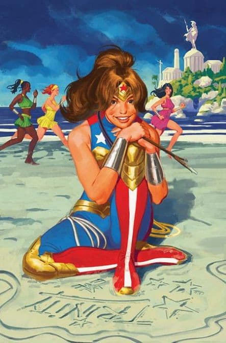 Cover Art for TRINITY DAUGHTER OF WONDER WOMAN