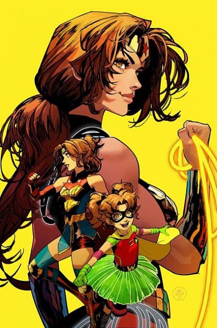Cover Art for TRINITY DAUGHTER OF WONDER WOMAN