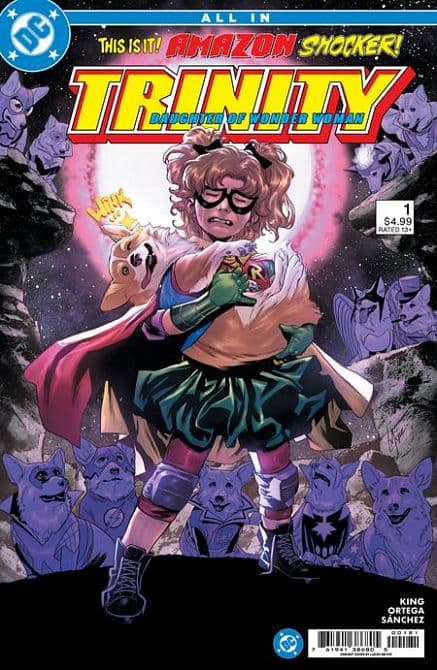 Cover Art for TRINITY DAUGHTER OF WONDER WOMAN