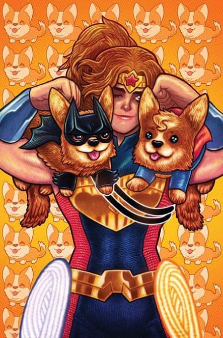 Cover Art for TRINITY DAUGHTER OF WONDER WOMAN