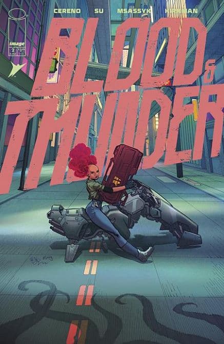 Cover Art for BLOOD & THUNDER
