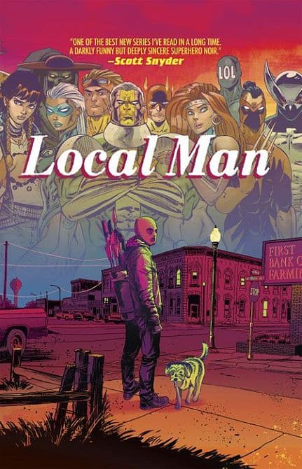 Cover Art for LOCAL MAN DELUXE HC
