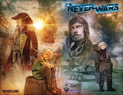 Cover Art for NEVERWARS PETR PAN NEVERLAND