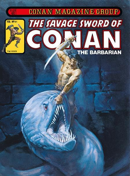 SAVAGE SWORD OF CONAN THE ORIGINAL COMICS OMNIBUS HC VOL 05 DIRECT MARKET EXCLUSIVE JOE CHIODO VARIANT