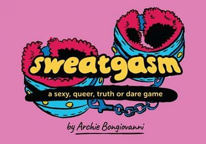 Cover Art for SWEATGASM A SEXY QUEER TRUTH OR DARE GAME