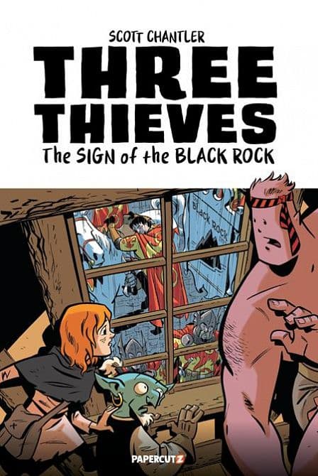 Cover Art for THREE THIEVES TP VOL 02 SIGN OF THE BLACK ROCK