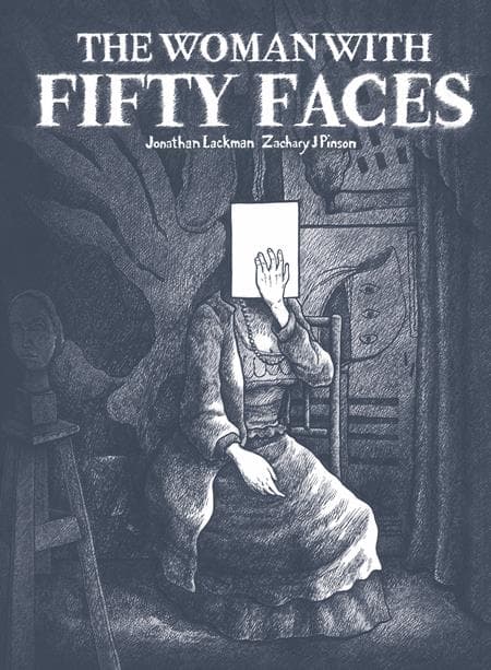 Cover Art for WOMAN WITH FIFTY FACES HC MARIA LANI & THE GREATEST ART HEIST THAT NEVER WAS