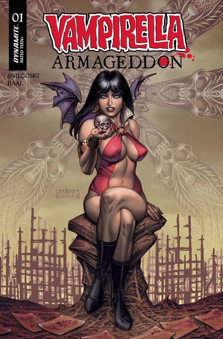 Cover Art for VAMPIRELLA ARMAGEDDON