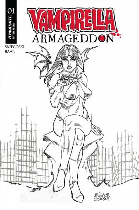 Cover Art for VAMPIRELLA ARMAGEDDON