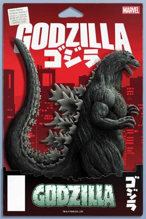 Cover Art for GODZILLA DESTROYS THE MARVEL UNIVERSE