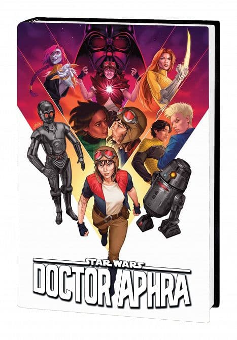 Cover Art for STAR WARS DOCTOR APHRA FRIENDS & ENEMIES OMNIBUS HC DM VARIANT