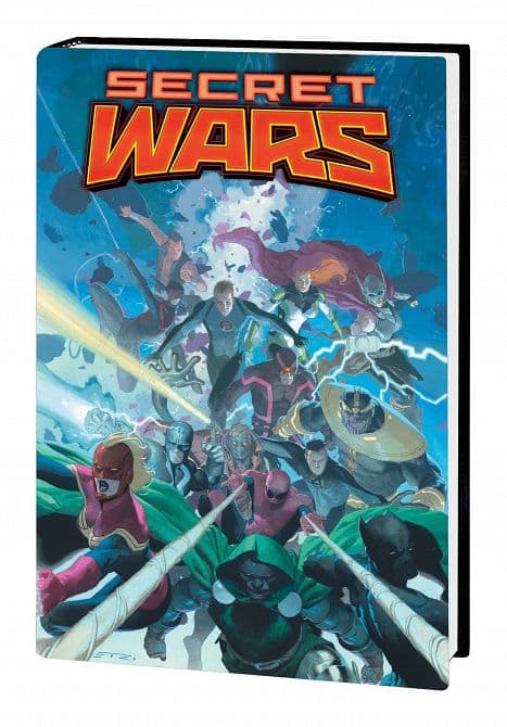Cover Art for SECRET WARS BATTLEWORLD OMNIBUS HC VOL 02 ESAD RIBIC DM VARIANT