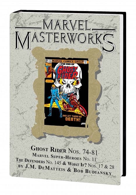 Cover Art for MARVEL MASTERWORKS GHOST RIDER HC VOL 07 DM VARIANT