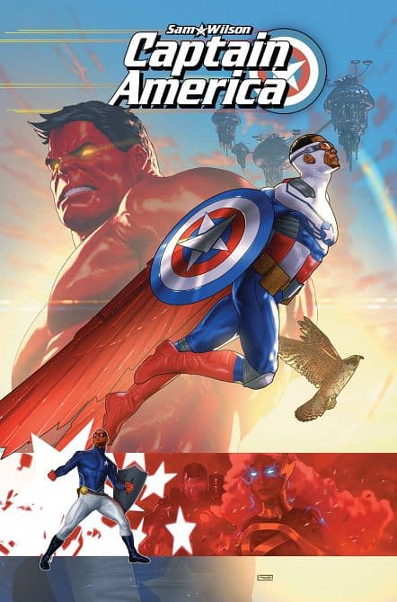 Cover Art for SAM WILSON CAPTAIN AMERICA BETTER ANGELS TP