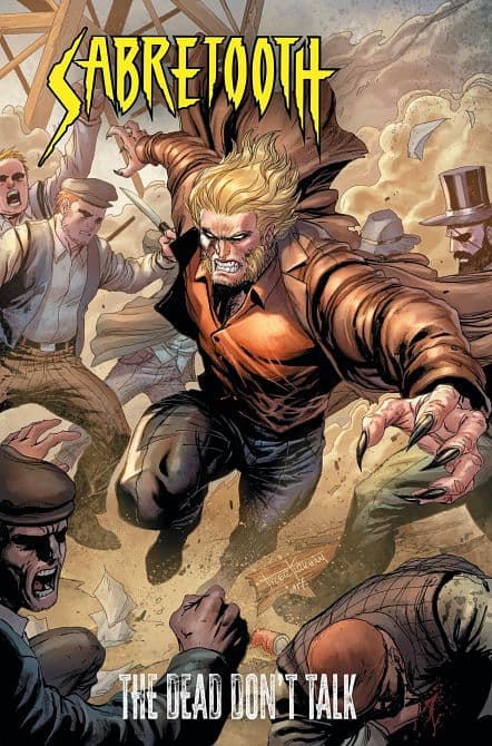Cover Art for SABRETOOTH THE DEAD DONT TALK TP