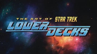 Cover Art for ART OF STAR TREK LOWER DECKS HC