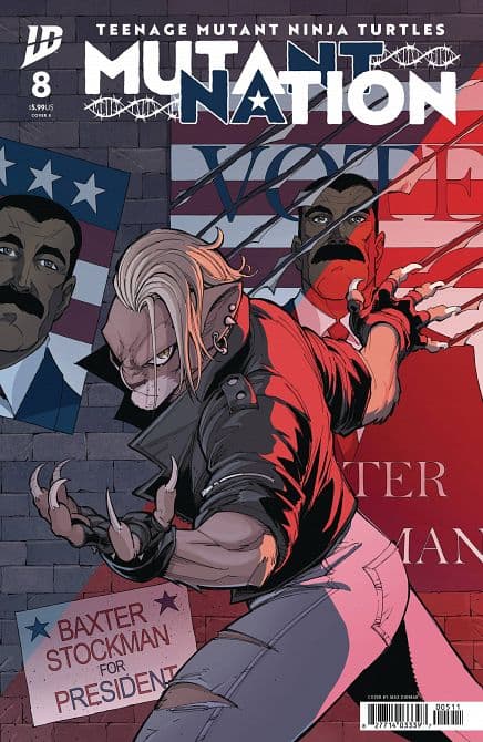 Cover Art for TMNT MUTANT NATION